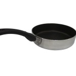 Teflon Derin Yumurta Tavası Tek Kulplu - Beyaz